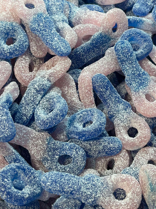 Tétines bubble gum acidulées