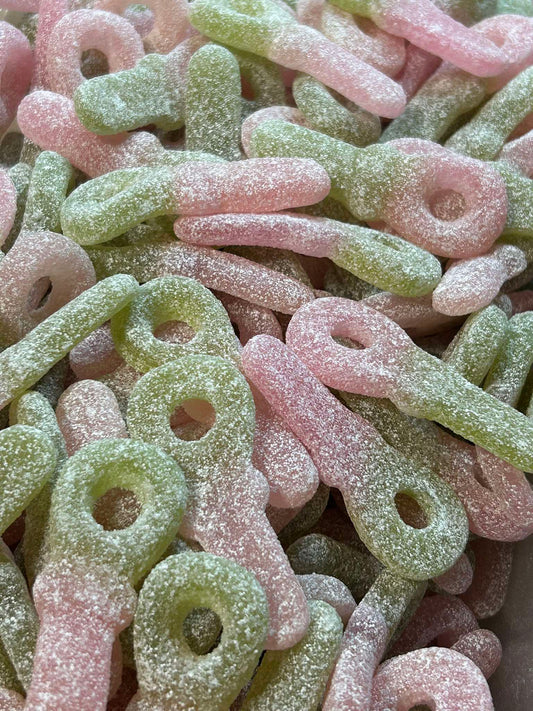 Tétines pastèques acidulées