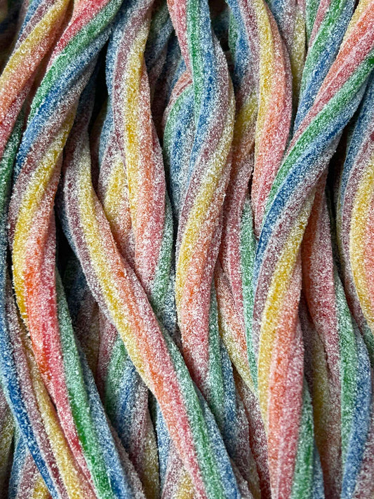 Grand câble torsadé coloré
