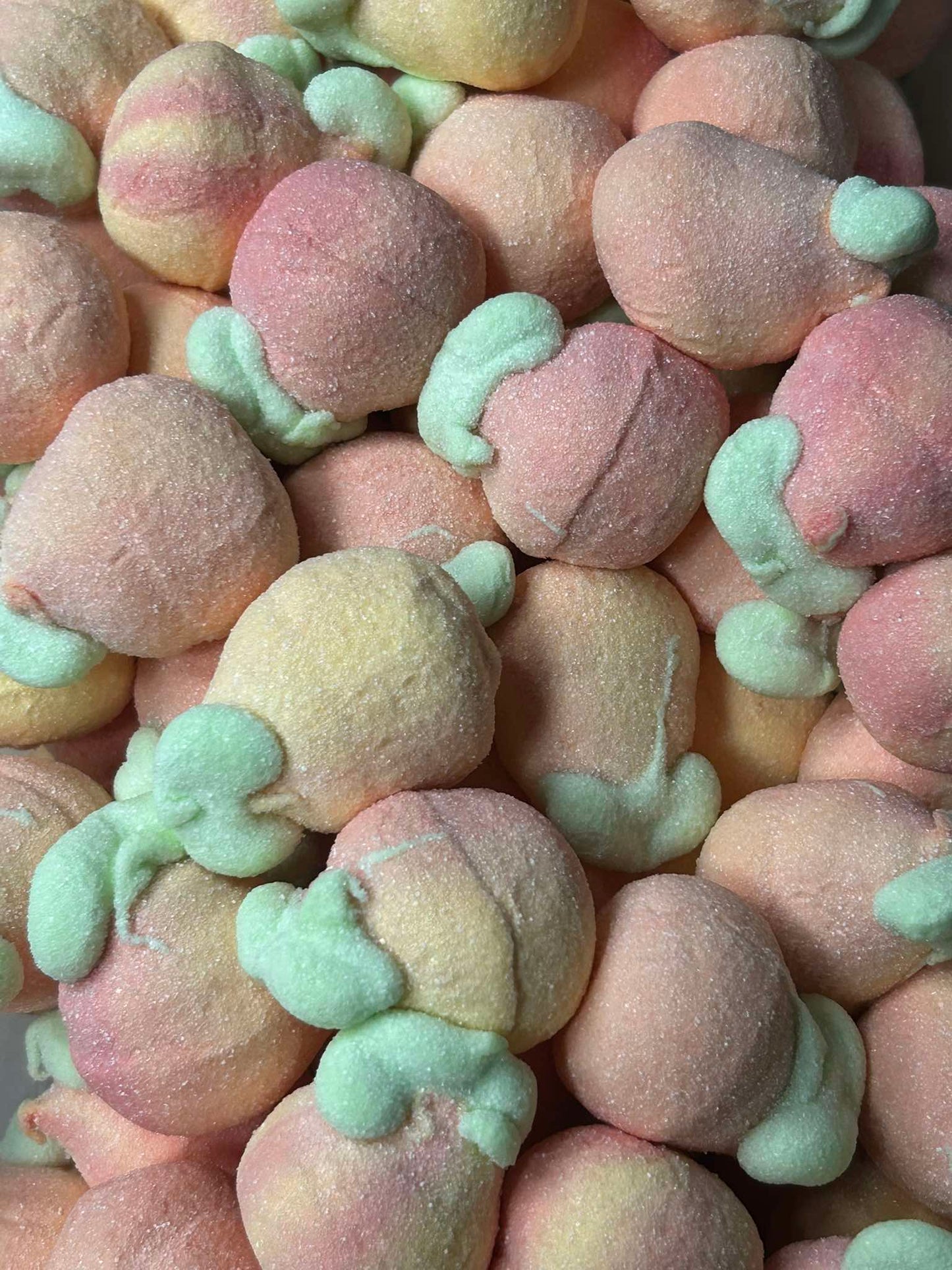 Pêches fourrées
