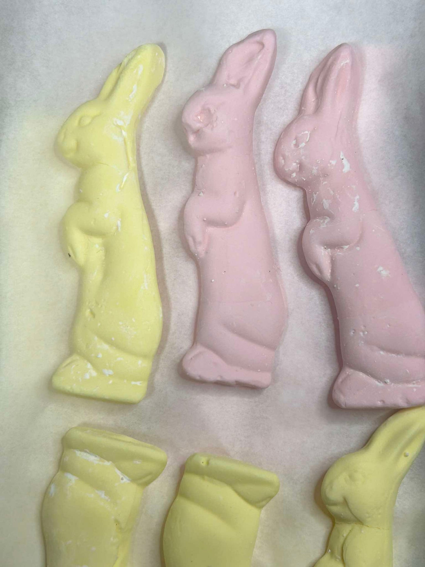 Guimauves lapin coloré