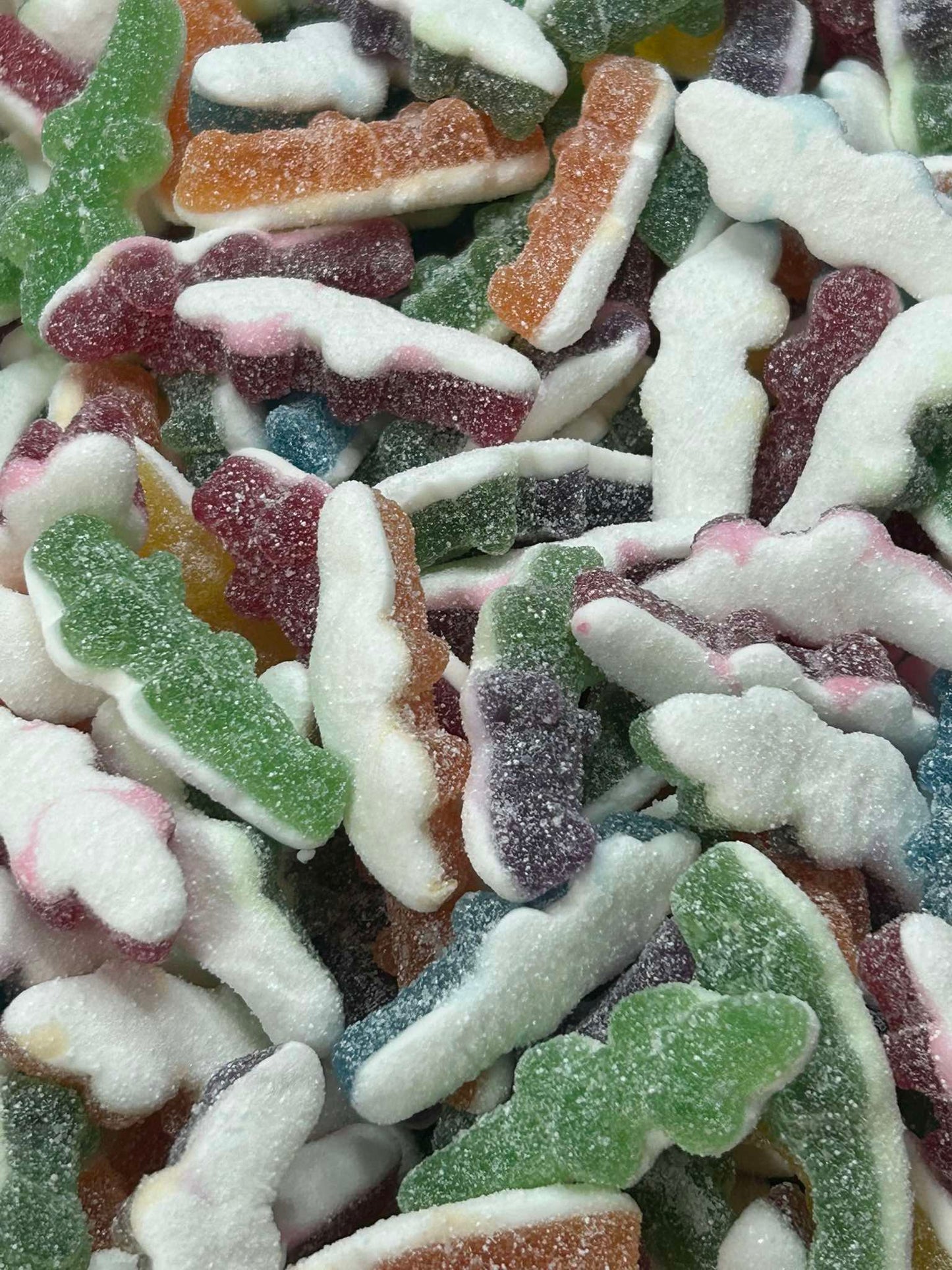 Crocodiles acidulés