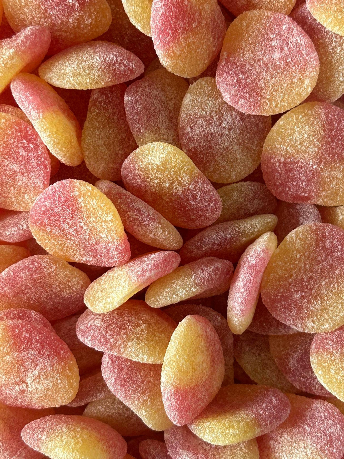 Pêches sucrées dures