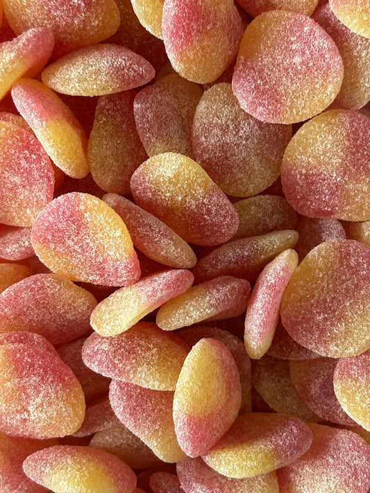 Pêches sucrées dures